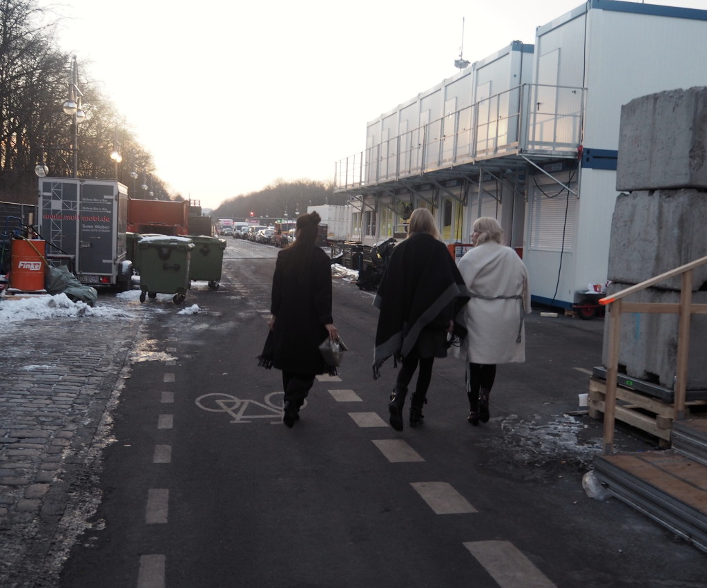 On the way Backstage