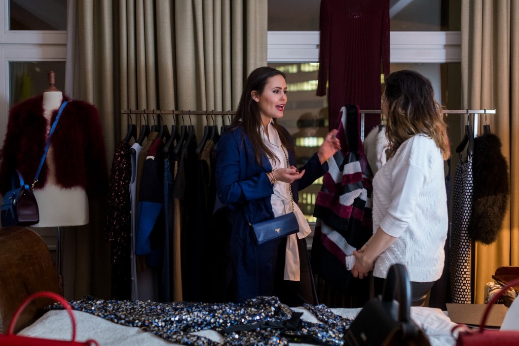 Laura bei Escada